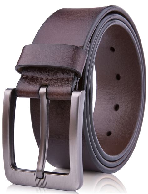 genuine leather dress belts  men mens belt  suits jeans uniform  single prong