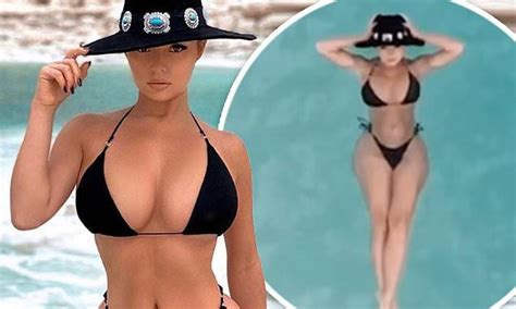 Demi Rose Shares Racy Snap In Tiny Bikini From A Shoot In