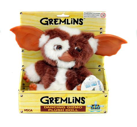 gremlins plush figure with sound dancing gizmo 20 cm