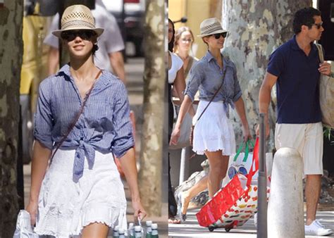 Pictures Of Jessica Alba And Cash Warren On Vacation In