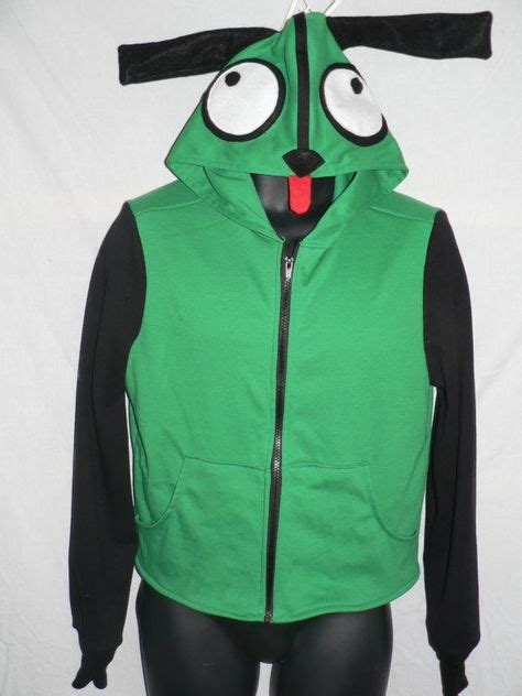 Gir Invader Zim Hoodie By Creative Costume And Design Geeky Clothes