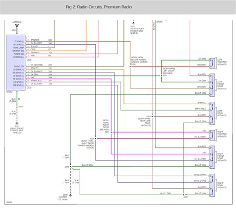 dodge ram  factory radio wiring diagram wiring diagram