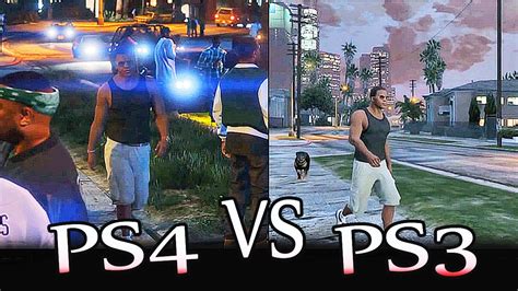 grand theft auto 5 ps4 vs ps3 graphics comparison gta 5