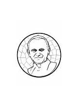 Paul Colorare Paolo Juan Johannes Paulus Pape Paus Malvorlage Immagini Educol Educolor Ausmalbilder Schulbilder sketch template