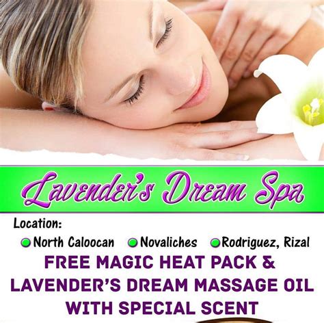 lavenders dream spa home service massage caloocan