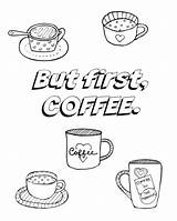 Coloring Starbucks Getdrawings Indiaparenting Coffe sketch template