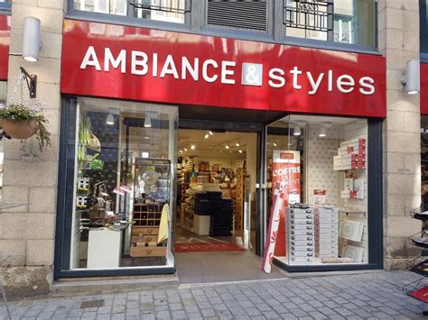 ambiance  styles magasin de decoration  rue elie freron  quimper adresse horaire