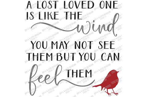 lost loved     wind grief loss cardinal svg