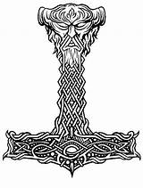 Celtic Thors sketch template