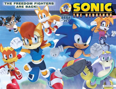 archie sonic the hedgehog issue 257 sonic news network