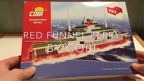 Ferries Nautical Collectables Red Funnel Red Jet Cobi Construction Model
