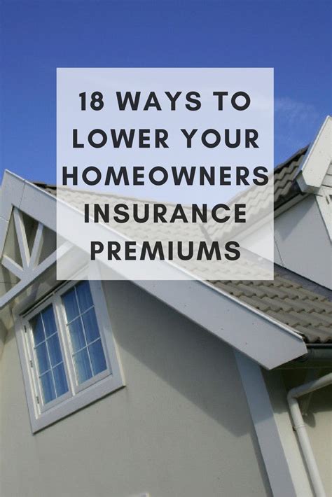 ways    homeowners insurance premiums