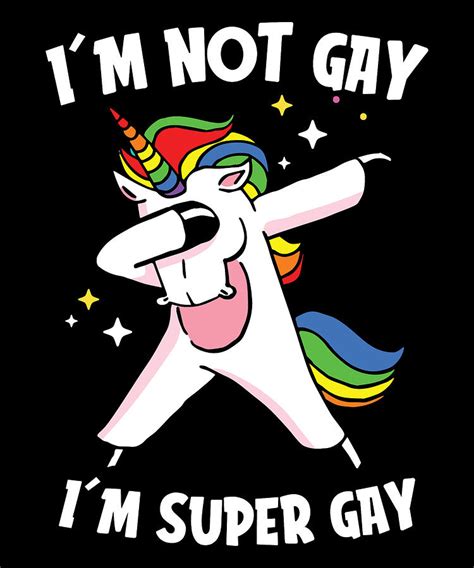 im not gay im super gay gay pride lgbt t for homosexual digital art