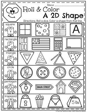 shapes worksheets planning playtime shapes kindergarten shapes