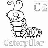 Caterpillar Coloring Pages Getcolorings Color Getdrawings sketch template