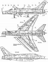 Sabre Super 100d Overcomes Sound Fighter Bomber Konstruktor Modelist sketch template