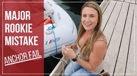 Rookie Mistake Made By Brittany Lazy Gecko Sailing Vlog 205 Youtube