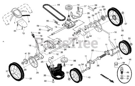 husqvarna hd  hw   husqvarna walk  mower   drive parts lookup