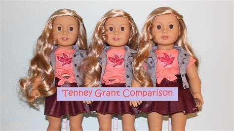 tenney grant review comparing  american girl dolls youtube