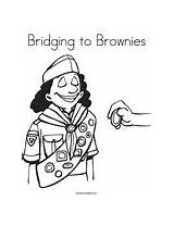 Coloring Girl Scout Brownies Pages Scouts Scouting Bridging Fun Welcome Cookie Cookies Popular Twistynoodle Text Great Other Noodle Favorites Login sketch template