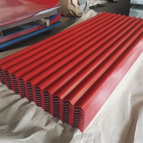 prepainted galvanized corrugated sheet metal roofing steel sheet buy