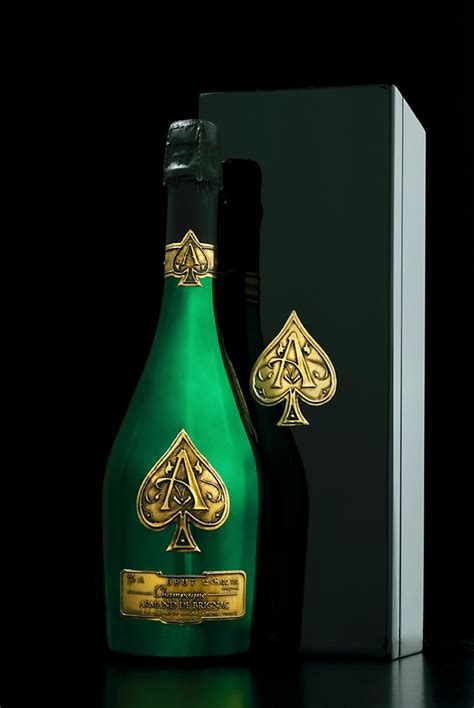 limited edition armand de brignac bottle awarded