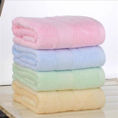 xcm bamboo fiber bath solid soft towel home hotel towels quick absorbency high quality
