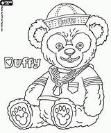 Duffy Bear Disney Coloring Pages Walt Sheets Printable Choose Board Mickey sketch template