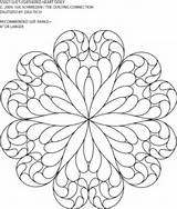 Mandala Stained Glass Patterns Coloring Pages Quilling Heart Geometric Adult Printable Embroidery Pattern Mosaic Color Paper Supplies Colorear Para Stencils sketch template