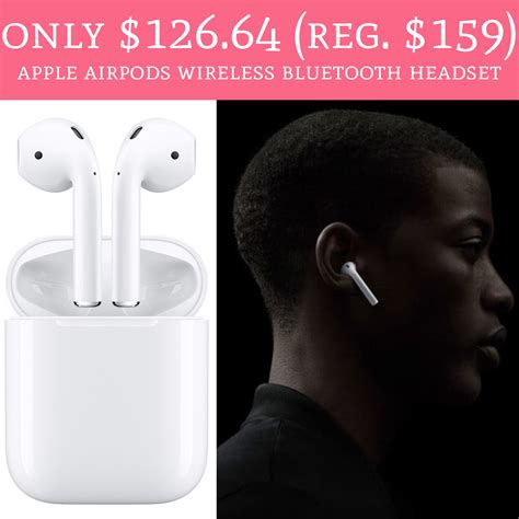 reg  apple airpods wireless bluetooth headset deal hunting babe