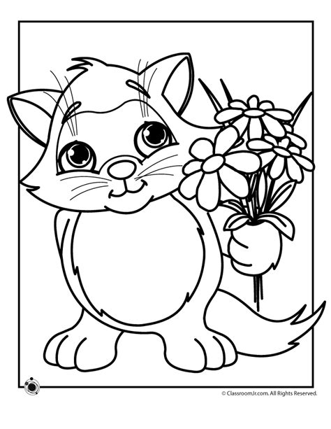 printable spring coloring pages kindergarten coloring home