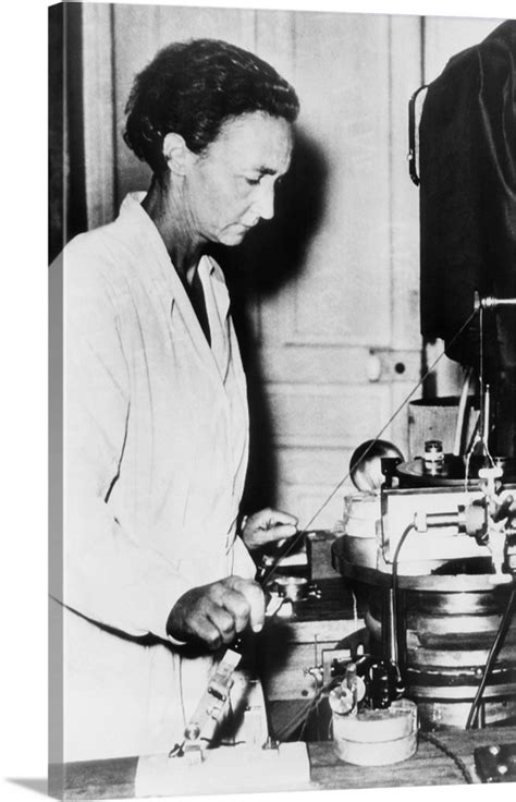 Irene Joliot Curie French Nuclear Physicist And Daughter Of Marie