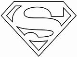 Logo Superman Supergirl Super Coloring Template Superhero Printable Symbol Para Colorear Escudo Girl Logos Outline Stencil Pages Shield Batman Jpeg sketch template