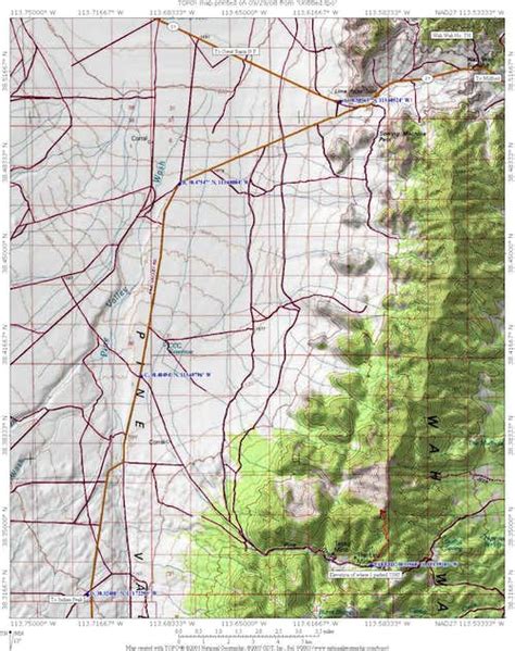 area map  diagrams topos summitpost