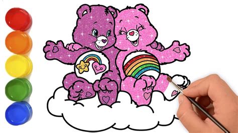 draw  care bears drawing  coloring art  kids youtube