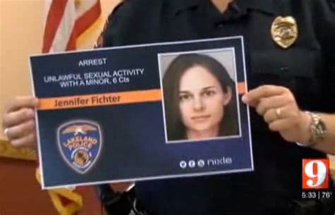 Jennifer Fichter Florida Teacher Arrested After Having