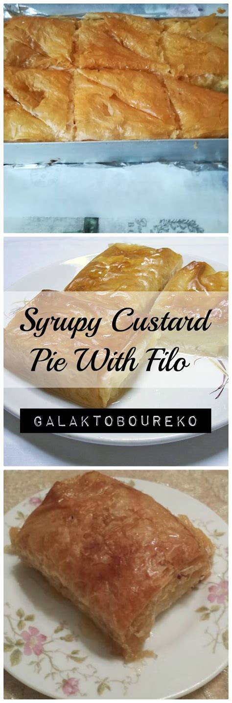 Galaktobourelo Is One Of The Most Popular Syrup Custard