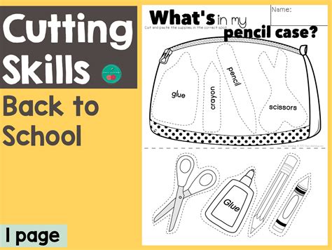 cutting skills whats   pencil case  teach simple