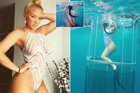 porn star s viral video of shark attack during cage dive is a fake photos gistmaster