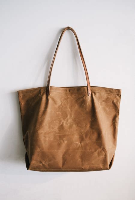 waxed tote etwas