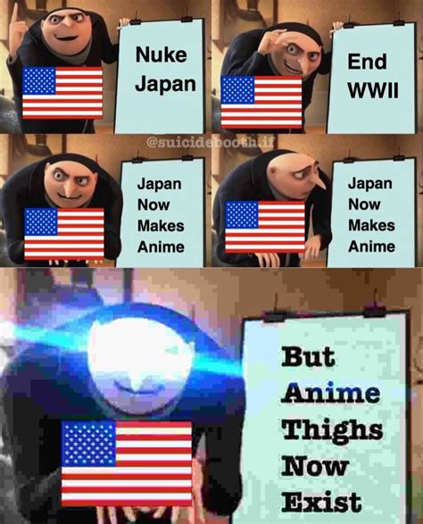 anime thighs memes