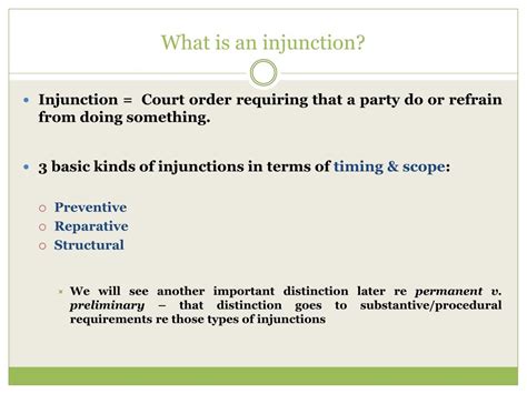 injunction powerpoint    id