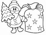 Santa Claus Coloring Pages Christmas Print Fairy sketch template