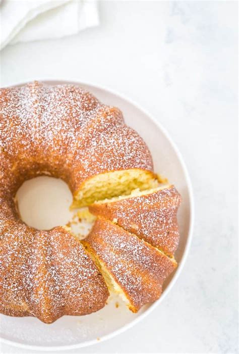 vanilla pound cake recipe  classic twist