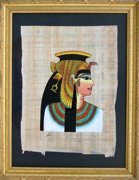 Ancient Egyptian Art Egyptian Papyrus Painting Of