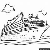 Ship Cruise Coloring 5kb 560px Drawings sketch template