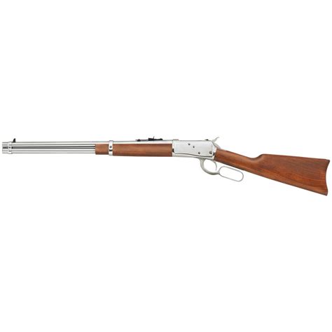 rossi model  carbine lever action  magnum  stainless steel  barrel  rounds