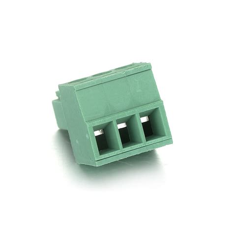 5pcs Hot Sale 3 Pin 3 5mm Pitch Male Connector Plug In Pcb