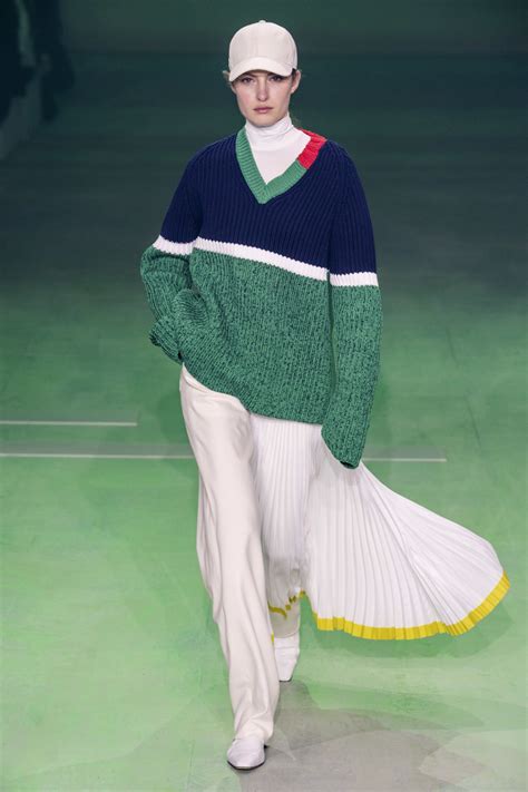 lacoste fall 2019 ready to wear fashion show lacoste