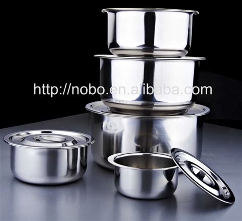pcs stainless steel indian cooking pots  indian pot buy cooking